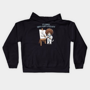 fluffy little kitty Kids Hoodie